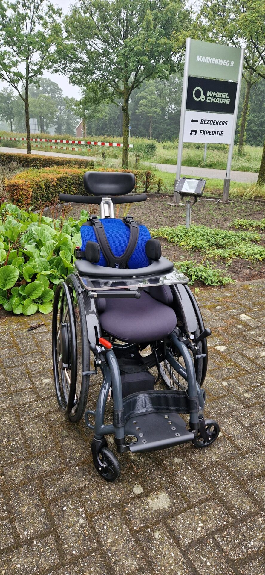 Een nieuwe rolstoel voor Fabiënne