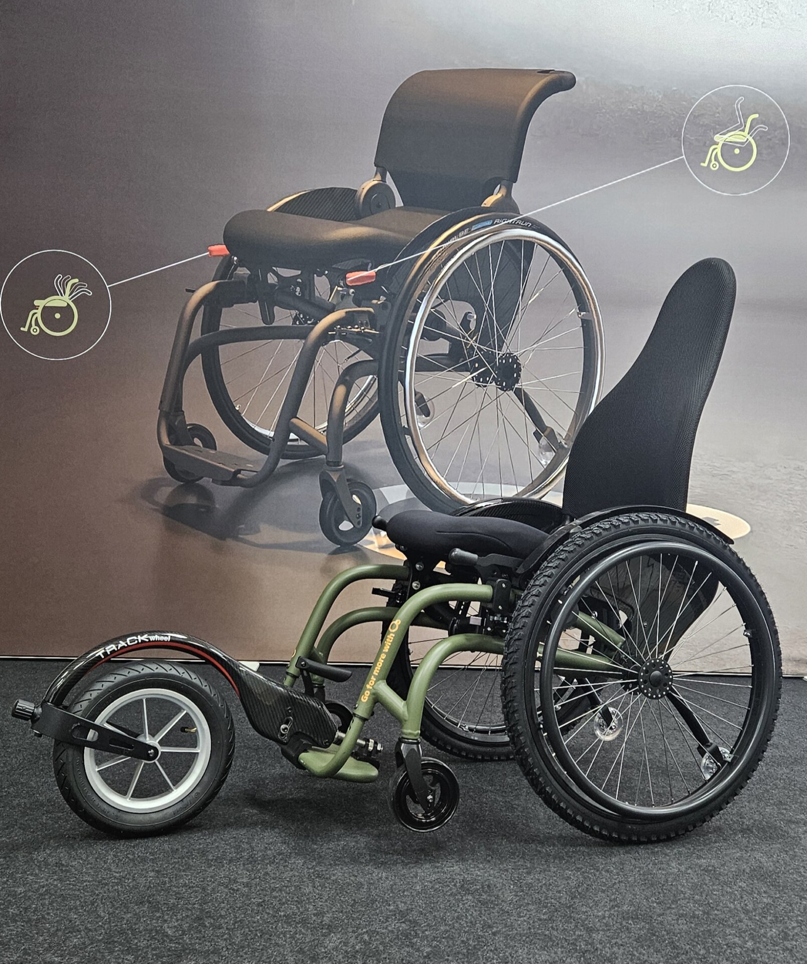 Flow Active outdoorset Single Arm Beursaanbieding Outdoorset single arm Carbon