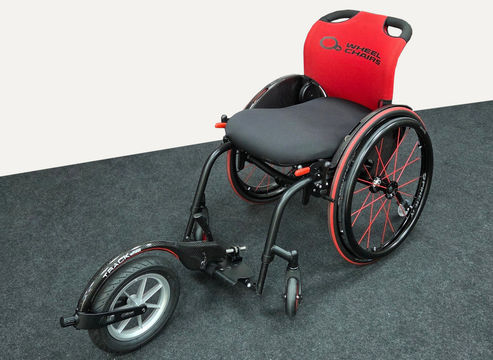 flow mono active met trackwheel een rolstoel kopen - flow mono active met trackwheel - o4wheelchairs